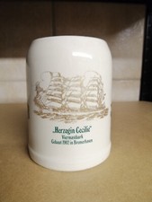 Jever Bierkrug Seidel Keramik