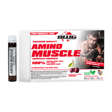 (43,98 EUR/l) BWG Amino Muscle Complex Formula Ampullen 20 PET-Trinkampullen