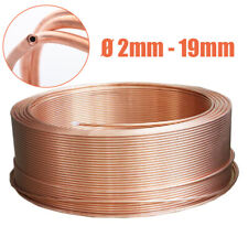 Kupferrohrring Weich Kupferrohr Ø 2mm bis 19mm Wasser Heizung Gas Kupfer Rohr
