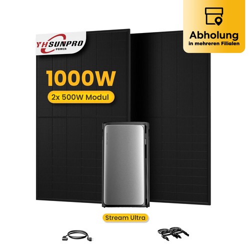 Balkonkraftwerk 1000w mit - balkonkraftwerk,