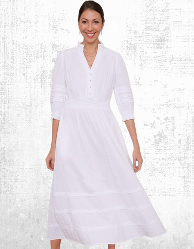 Damen wyse baumwollkleid alina - damen,