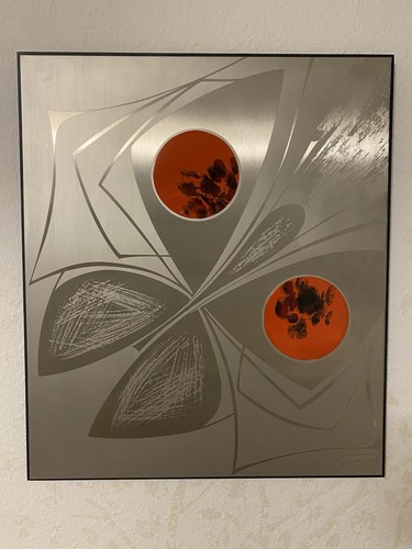 Original ätz metallbild von - Ätz,