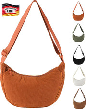 Halbmond Tasche Damen Cord