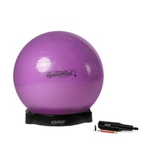 Original Pezziball Standard 53 cm violett m. Ballschale & Pumpe Gymnastikball