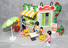 playmobil strassen hafen strand cafe figuren eis sonnenschirm zu urlaub