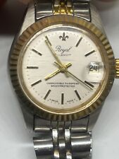 1980er Royal Calendar DAU Handaufzug RLX Style TOPZUSTAND  Swiss