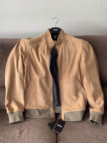 Boss lederjacke mika - lederjacke, "mika"