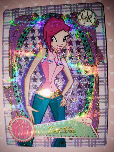 Winx club trading card - card, /