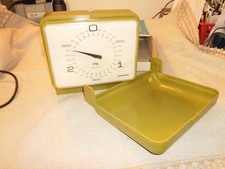 Soehnle Vintage Küchenwaage Wand Wandwaage grün, 3 kg  mechanisch, GUT! /52