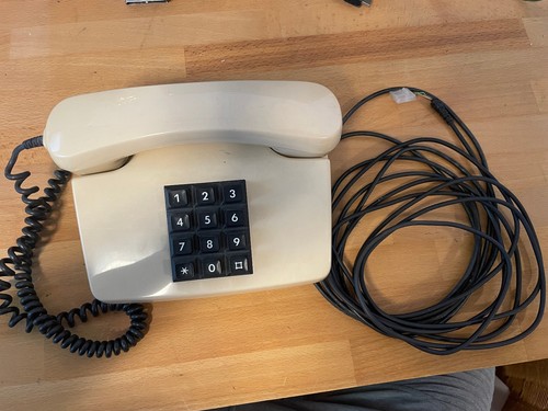 Vintage deutsche post telefon - vintage,
