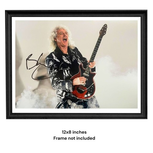Brian may hand signed queen - brian,