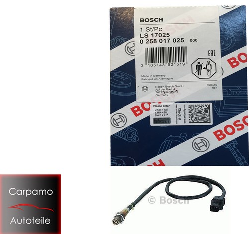 Bosch 0258017025 lambdasonde - 0258017025,