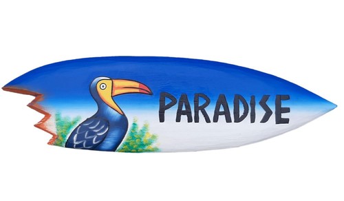 Paradise deko surfboard 60cm - deko,