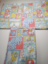 DDR Kinderbettwäsche 2 teilig  süße Tiere 70-80Jahre