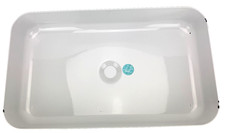 Alape Schalenbecken rechteckig antibakterielle Oberfläche 59,9x11,8x34,9cm weiß