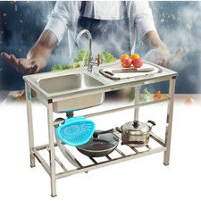 Multifunktionswaschtisch Edelstahl Waschtisch Spülbecken Spüle Spültisch HOTSALE