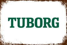 Blechschild TUBORG 30 x 20 cm