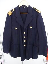 Frühe Bundeswehr Marine Jacke um 1960 oder Früher sehr seh selten Kapitän 