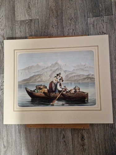 Stahlstich biedermeier - stahlstich,