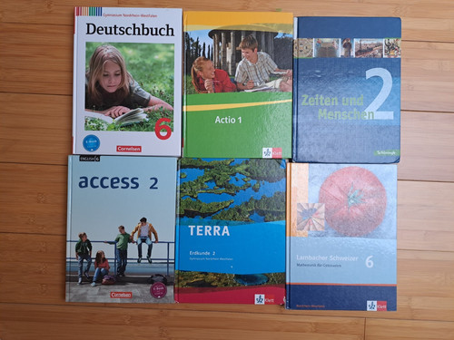 Schulbücher für klasse - 6,