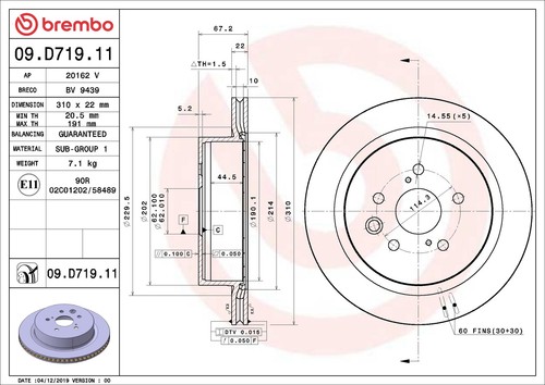 Bremsscheibe prime line - prime,