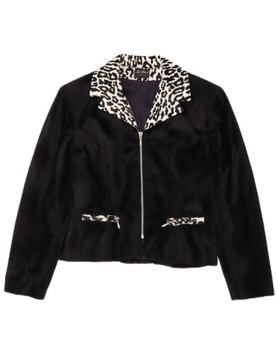 Vintage damen samt full - vintage, zip
