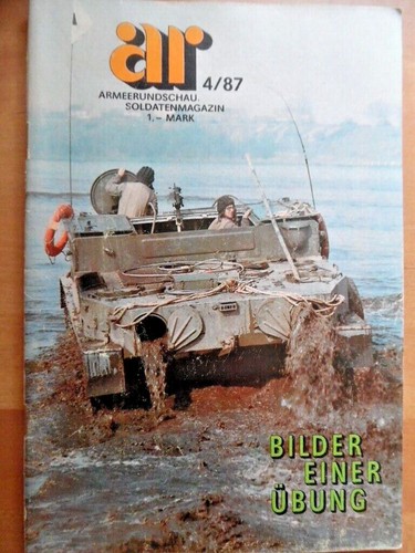 Armeerundschau 1987 panzer - -,