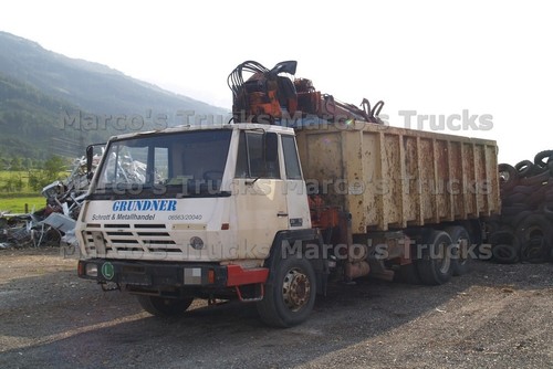 Lkw foto steyr baukipper - foto,