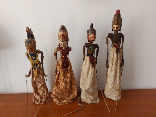 Alte wayang golek holz - alte,