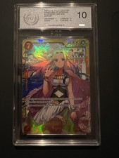 One Piece OP04-118 PGS 10 gem mint Nefeltari Vivi SEC secret rare like PSA, BGS