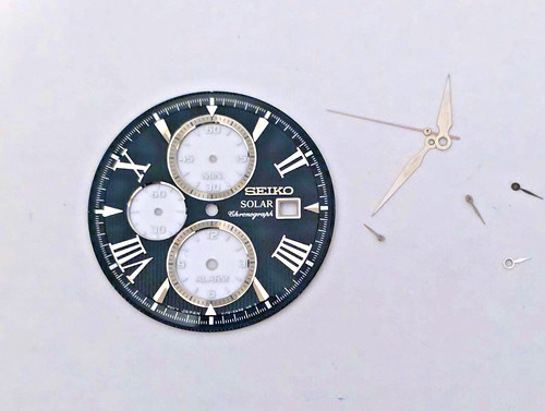 Seiko zifferblatt und - zifferblatt, zeiger