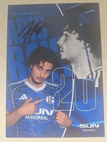 Autogrammkarte schalke 04 - schalke,