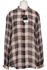 EQUIPMENT Bluse Damen Oberteil Hemd Hemdbluse Gr. XS Seide Beige #h8qvxw8