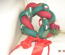 Türkranz,Stoffkranz,Deko ,Durchmesser ca.20 cm