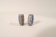 2 alte seltene Glasperlen HF65