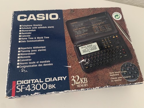Casio digital diary 4300bk - digital,