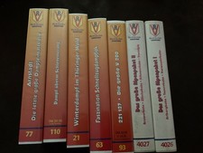 7x Eisenbahn VHS Videos