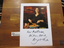 Original Autograph Nigella Lawson (english food writer *1960) /// Autogramm Auto