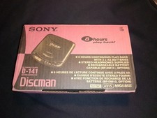 1 SONY Discman D-141 NEU + OVP