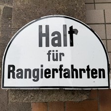Halt für Rangierfahrten