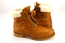 Panama Jack Gr.41 Damen Stiefel Stiefeletten Boots LAMMFELL Schwarz  TOP K 278