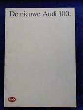 AUDI 100 Avant Typ 44 Prospekt 1.1984  niederländisch