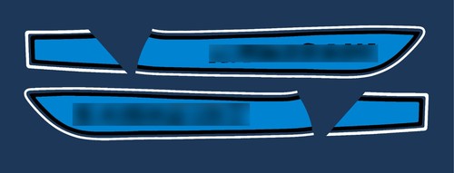 Komplettes aufkleberset - komplettes,