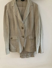 Max Mara weekend : Leinen Anzug, lässig, super leicht, Gr.42