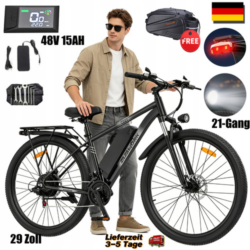 Zoll elektrofahrrad herren - elektrofahrrad,