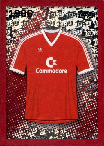 Sticker trikot 1986 fc - -,