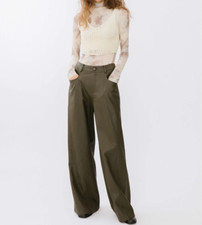 Damen braune lederhose 100 - lederhose, %