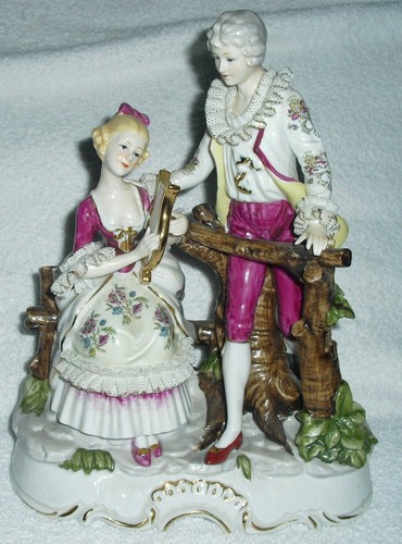 Vintage echt porzellan - porzellan, figur