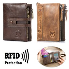 Echt-Leder Geldbörse Herren