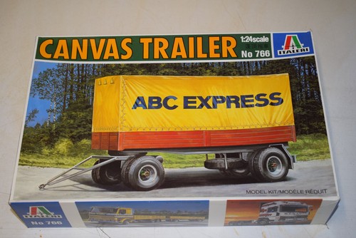 Italeri 766 canvas trailer abc - italeri,